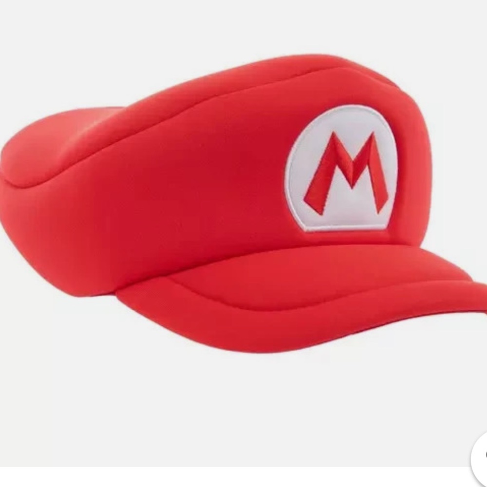 Nintendo Super Mario Plush Red Hat Cap